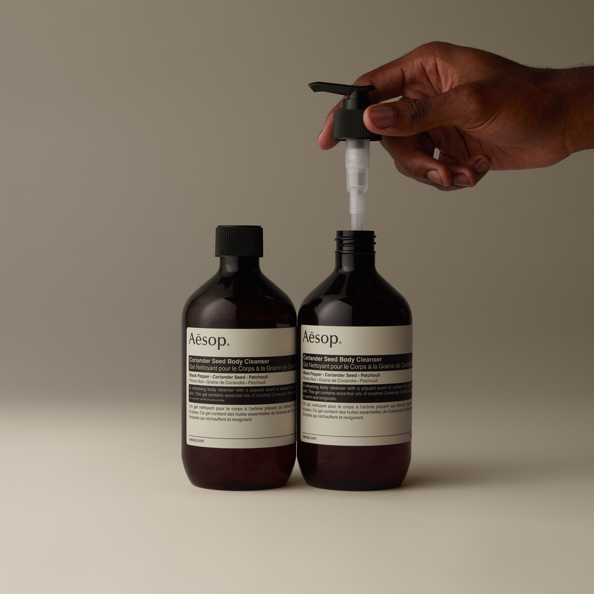 Gel Nettoyant pour le Corps a la Graine de Coriandre