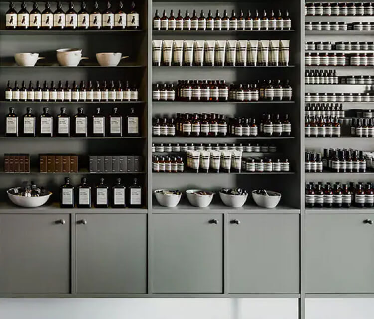 Philosophie d'Aesop sur le produit Banniere superieure